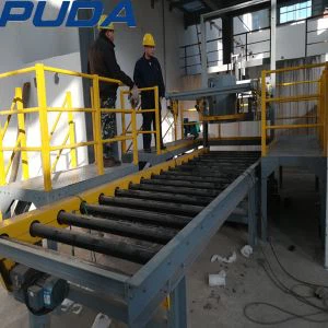 Stroj na balení wolframového koncentrátu