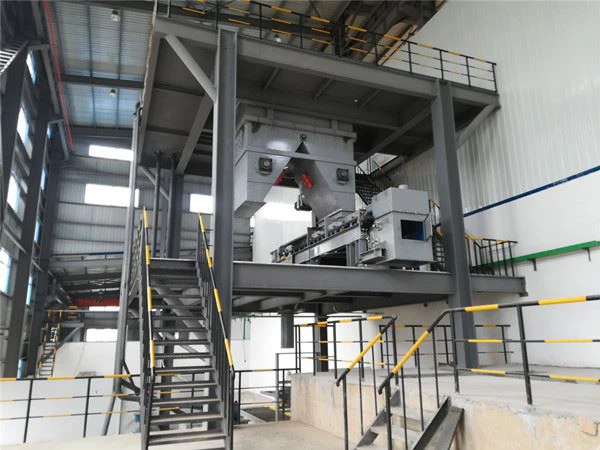 Velký velkoobjemový balicí stroj